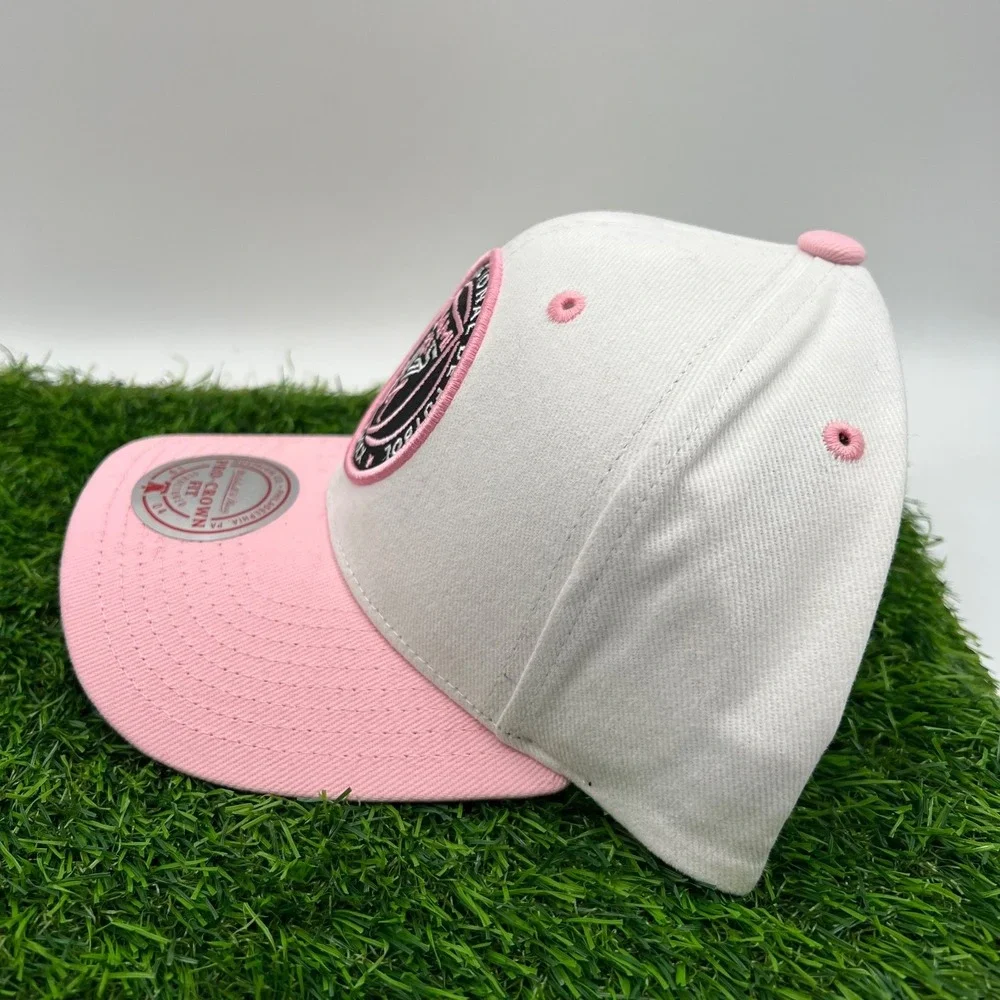 Mitchell & Ness Inter Miami CF Pro Crown Fit Structured Two Tone Snapback Hat‎